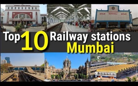 Top Railway Station IN MUMBAI | टॉप रेलवे स्टेशन
