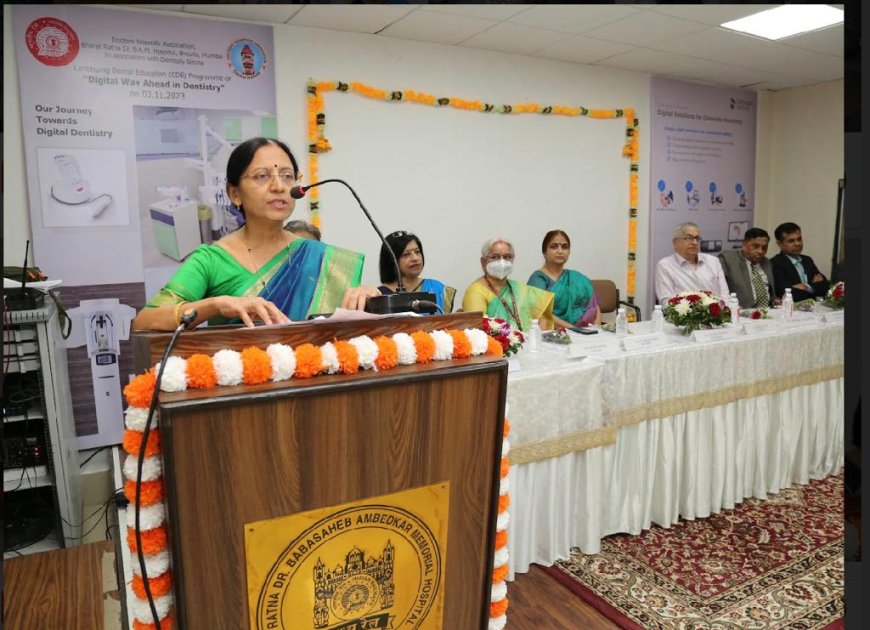 भायखला रेलवे अस्पताल में  दंत चिकित्सा विभाग के लिए "कंटीन्यूइंग डेंटल एजुकेशन प्रोग्राम" (सीडीई) का सफल आयोजन