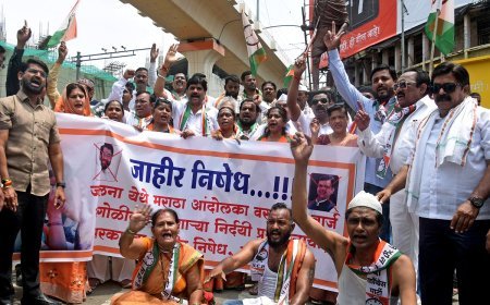 Maratha Reservation: मराठा आरक्षण कार्यकर्ता रैली के आयोजकों के खिलाफ केस दर्ज