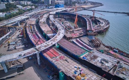  9 फरवरी को मुंबई कोस्टल रोड का पहला हिस्सा शुरु होने की ख़बर