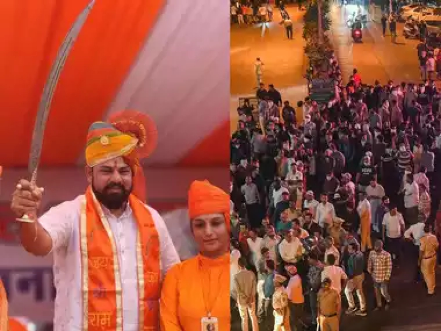 मुंबई: टी राजा सिंह का दौरा रद्द फिर भी मीरा रोड जाने पर अड़े हैं वारिस पठान , लेकीन पुलिस ने थमाया 149 का नोटिस