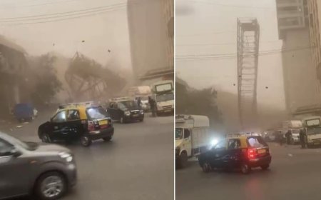 मुंबई :  आंधी-तूफान और बारिश से हर ओर तबाही ही तबाही, घाटकोपर में होर्डिंग गिरने से अब तक की हुई 14 की मौत,
