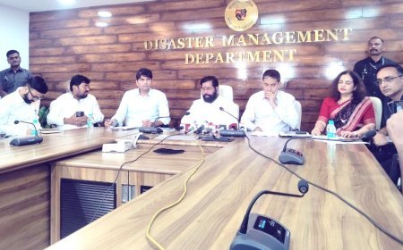 "बारिश का कहर LIVE: एकनाथ शिंदे ने खुद संभाली कमान"