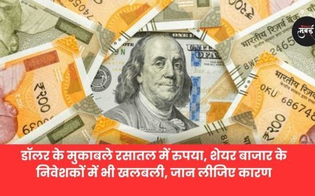 डॉलर के सामने पड़े रुपए कमज़ोर शेयरबाजार में हुआ बड़ा बवाल जानिए कैसे!