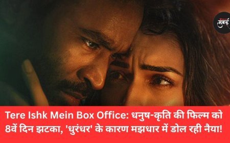 धनुष-कृति की फिल्म को 8वें दिन बड़ा झटका!