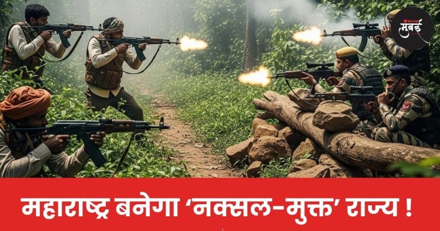 महाराष्ट्र बनेगा ‘नक्सल-मुक्त’ राज्य !
