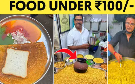 4 Things to eat in Mumbai under ₹100: सस्ते और टेस्टी खाने की 4 जगहें